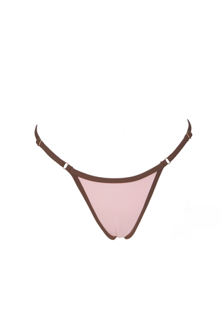 MIAMI Adjustable Thong Strawberry Choco