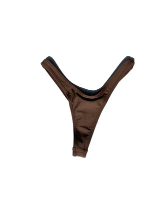 CAPRI Thong Bikini bottoms cheeky brown