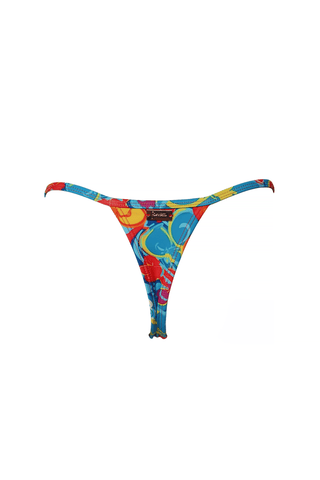 hibiscus flowers thong bikini bottoms hawaii