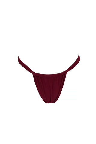 Swimwear Cheeky bikini bottoms dark red